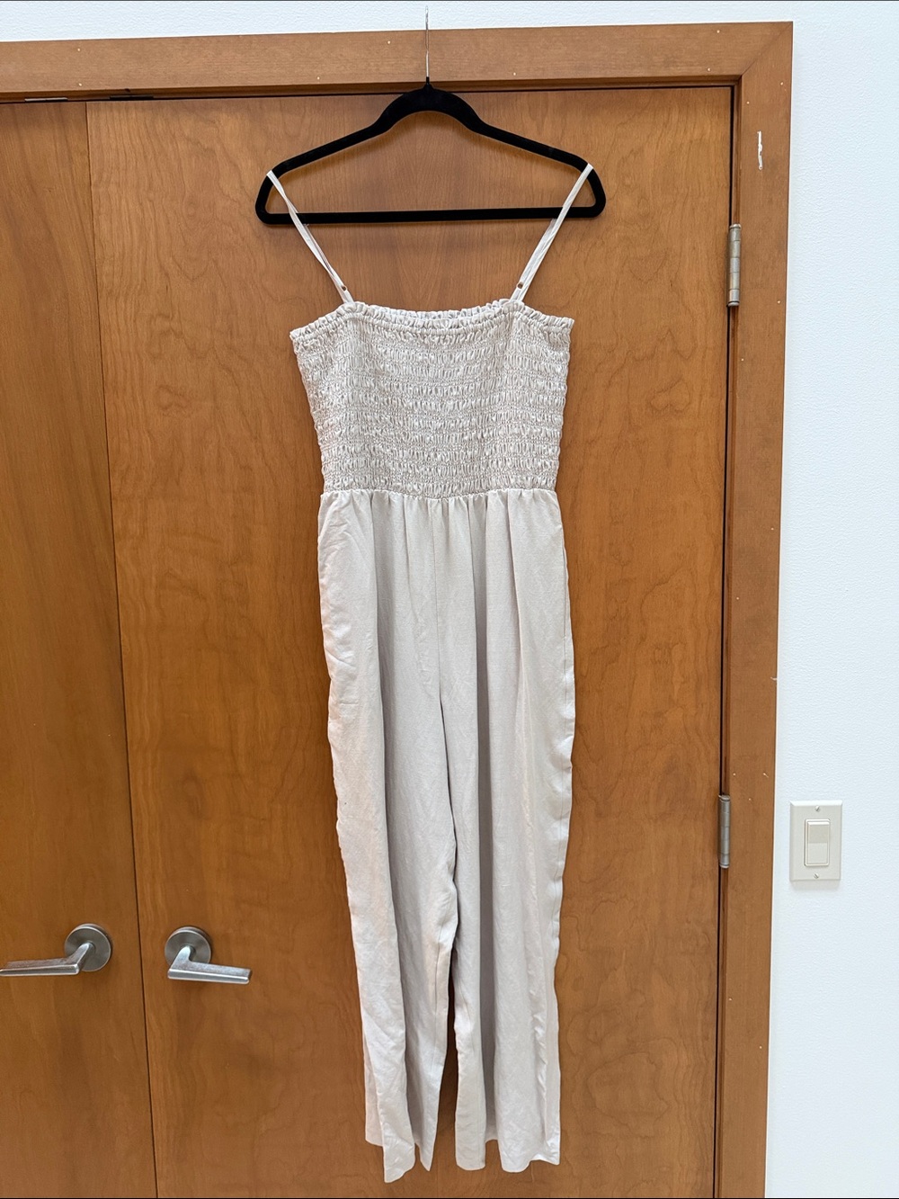 Intermix Linen Jumpsuit - One Piece